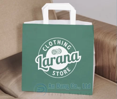 Mẫu túi giấy cho shop thời trang Larana