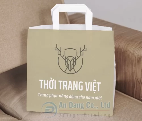 Mẫu túi giấy đựng quần áo cho shop Thời Trang Việt