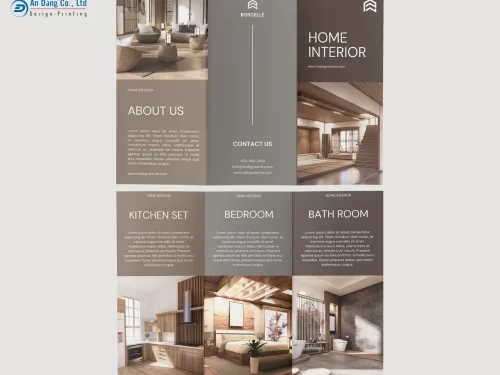 Mẫu brochure nội thất