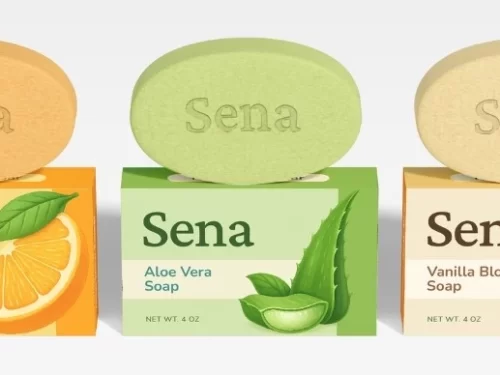 Hộp giấy phải có kích thước đủ lớn để đựng vừa bánh xà phòng