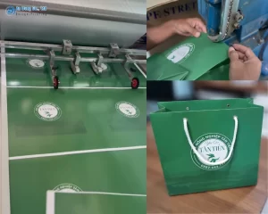 Quy trình sản xuất túi giấy
