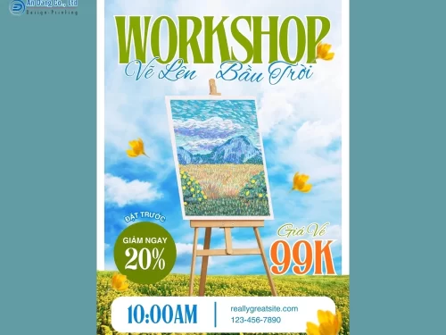 Mẫu tờ rơi sự kiện