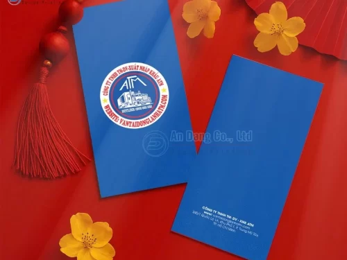 Mẫu 14 - bao lì xì 2026 chuyên nghiệp cho công ty XNK ATM
