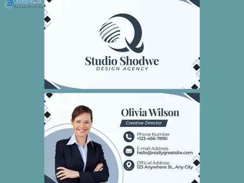 Mẫu 20 - card visit giám đốc sáng tạo