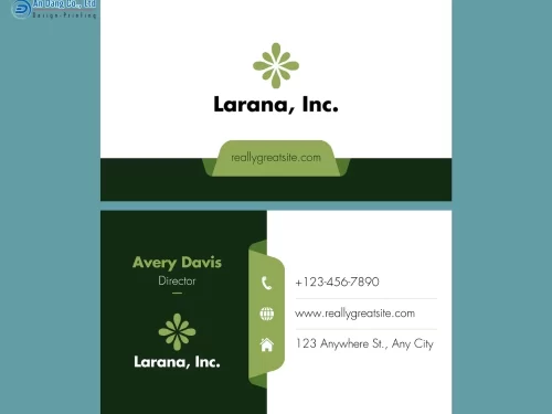 Mẫu 3 - danh thiếp giám đốc cao cấp