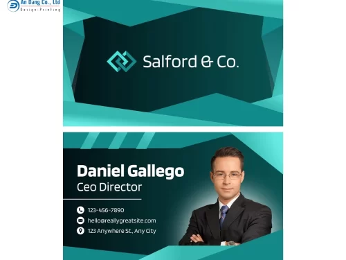 Mẫu 4 - danh thiếp CEO độc đáo