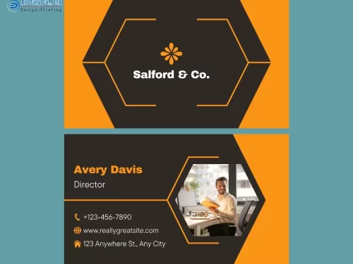 Mẫu 8 - danh thiếp giám đốc chuyên nghiệp