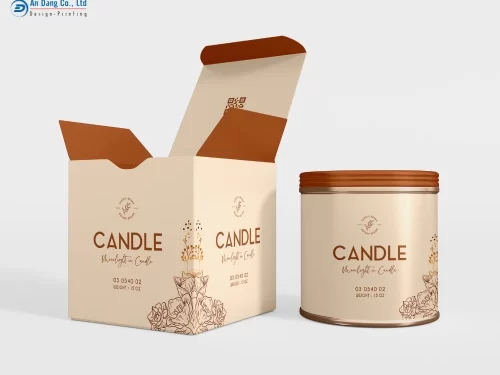 Mẫu hộp giấy đựng nến thơm