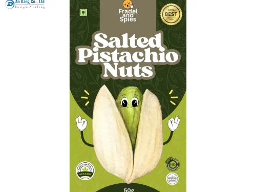 Mẫu tem nhãn hạt dẻ cười 2