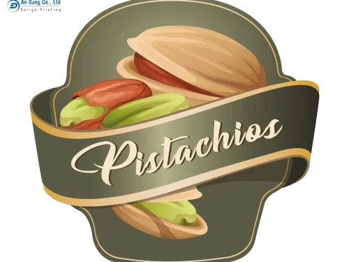 Mẫu tem nhãn hạt dẻ cười 6