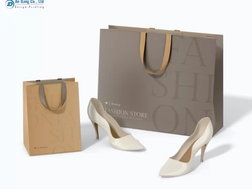 Mẫu in túi giấy đựng giày phong cách chuyên nghiệp
