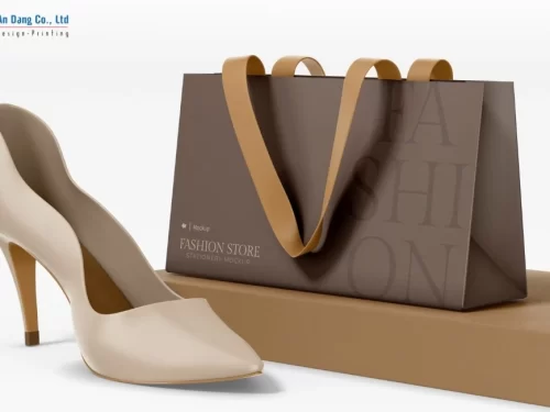 Mẫu thiết kế túi giấy đựng giày