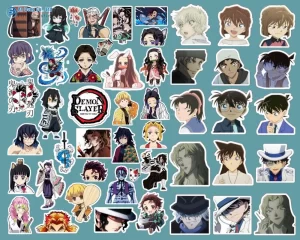 Mẫu sticker anime