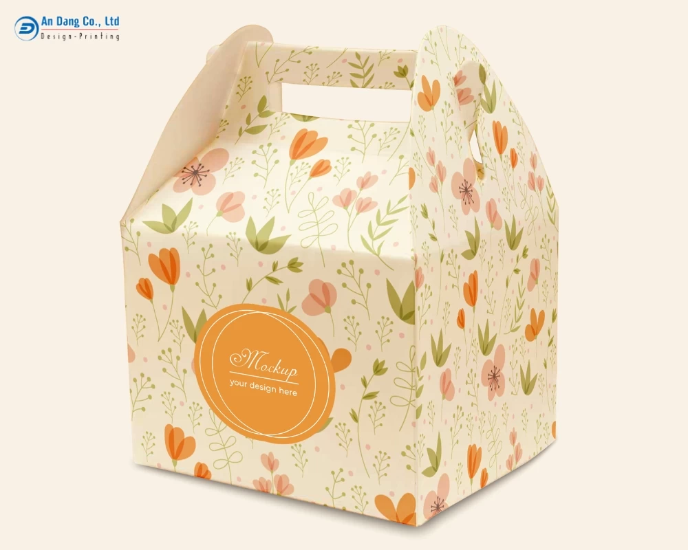 Mẫu hộp take away dễ thương size lớn