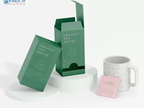 Mẫu hộp giấy đựng trà 1