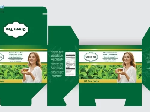 Mẫu hộp giấy đựng trà 3