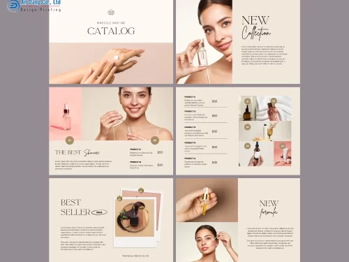 Mẫu catalogue sản phẩm serum