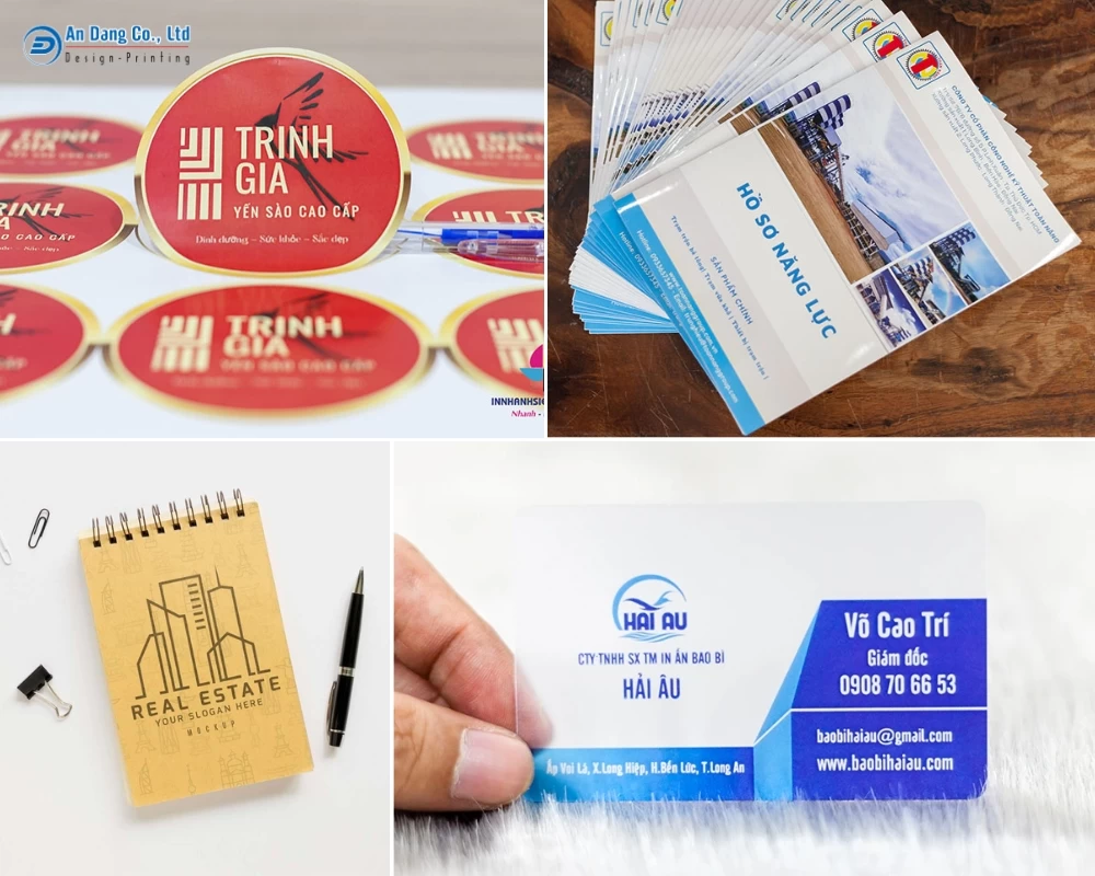 Một số mẫu ấn phẩm của công ty in ấn quảng cáo Siêu Việt
