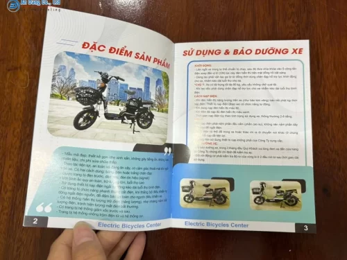 Sổ bảo hành được in bằng giấy Couche