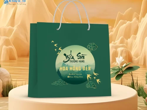 Mẫu túi giấy đựng yến sào cao cấp