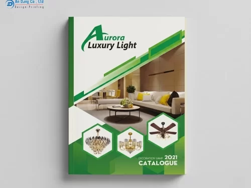 Cuốn catalogue đèn trang trí