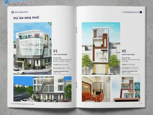 Catalogue xây dựng cung cấp thông tin dự án nhà phố