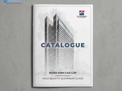 Mẫu catalogue vật liệu xây dựng nhôm kính cao cấp