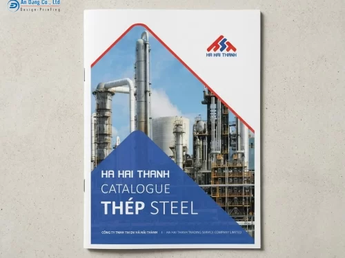 Mẫu catalogue vật liệu xây dựng thép