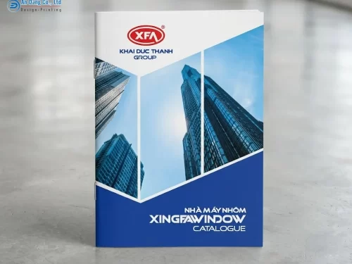 Mẫu catalogue giới thiệu công ty sản xuất vật liệu xây dựng
