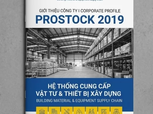 Mẫu catalogue giới thiệu công ty cung ứng vật liệu xây dựng
