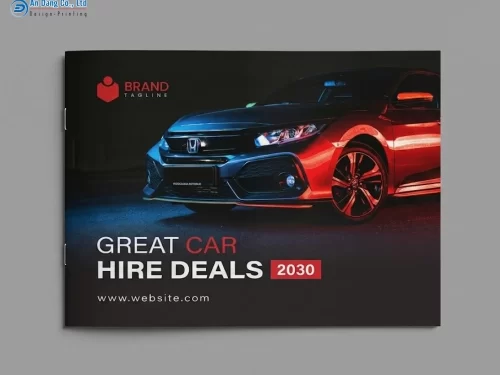 Mẫu catalogue xe ô tô cao cấp
