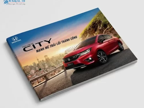 Mẫu catalogue xe ô tô hãng Honda