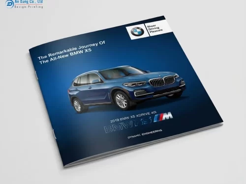Mẫu catalogue xe ô tô hãng BMW