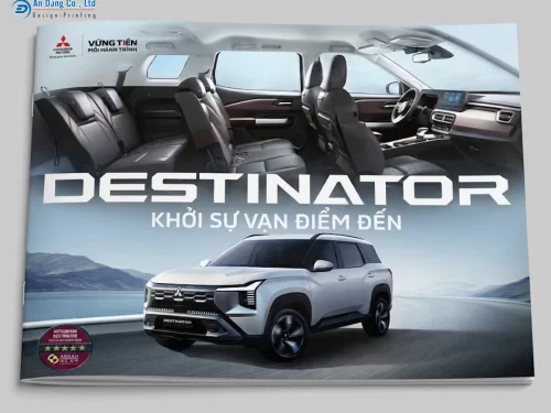 Mẫu catalogue xe ô tô hãng Mitsubishi