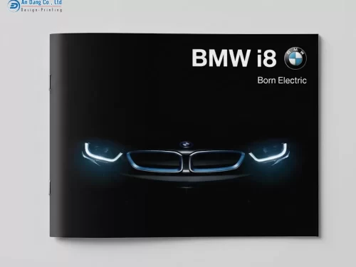Mẫu catalogue xe ô tô luxury của hãng BMW