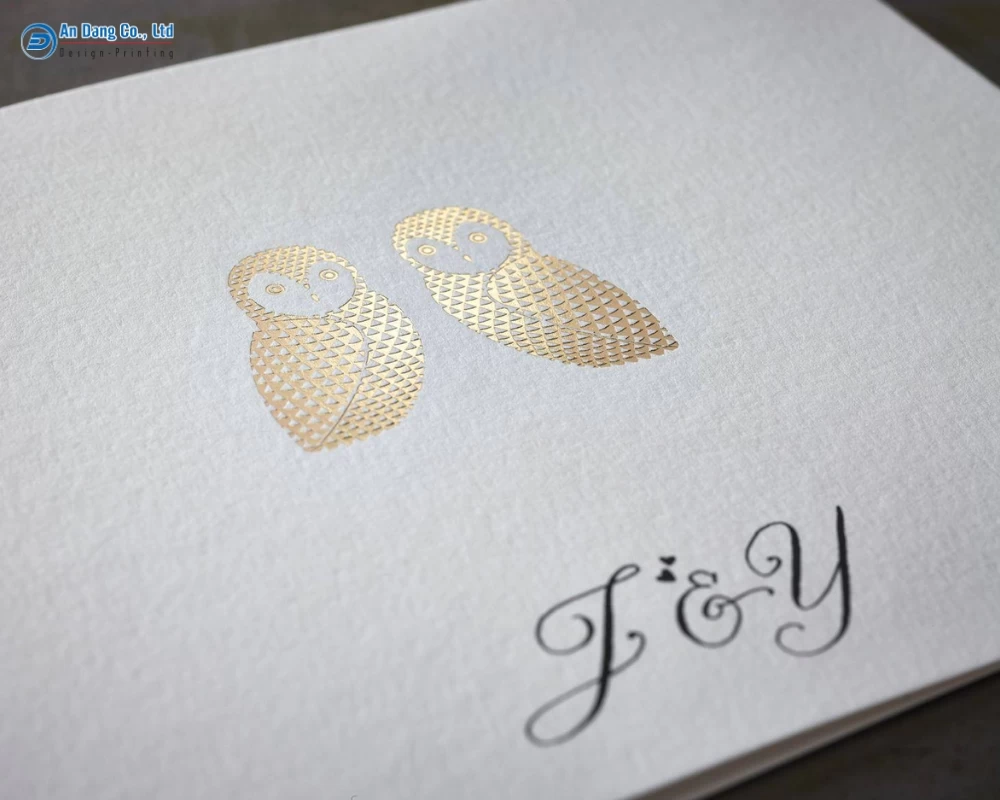 Mẫu ấn phẩm được in từ giấy Cotton