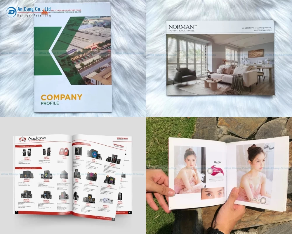Mẫu ấn phẩm catalogue của xưởng in catalogue giá rẻ - In Minh Khang
