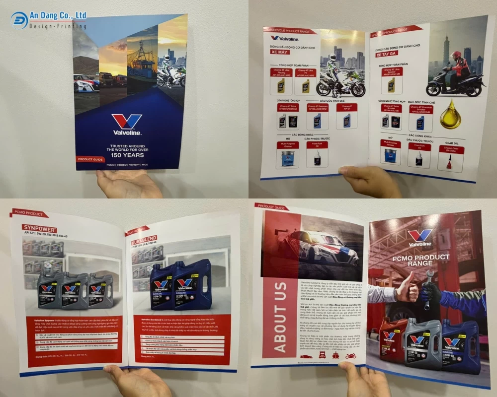 Mẫu ấn phẩm catalogue của xưởng in catalogue giá rẻ - In An Đăng