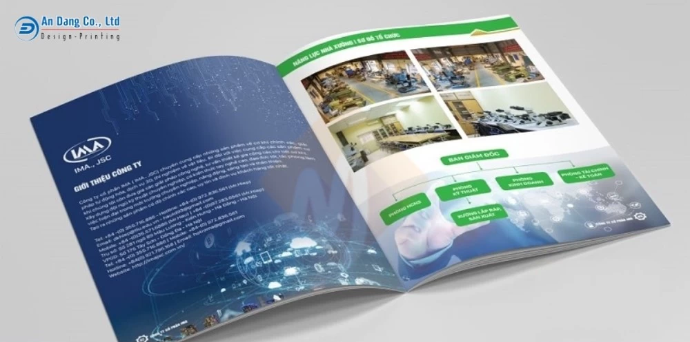 Mẫu ấn phẩm catalogue của xưởng in catalogue giá rẻ - In Miligo