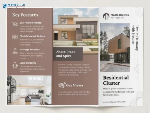 Mẫu brochure giới thiệu dự án bất động sản