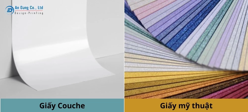 Chất liệu giấy in brochure bất động sản