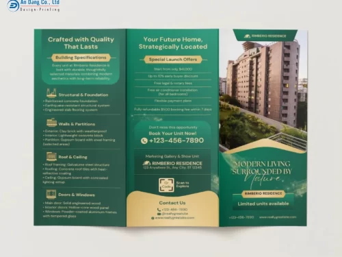 Brochure bất động sản