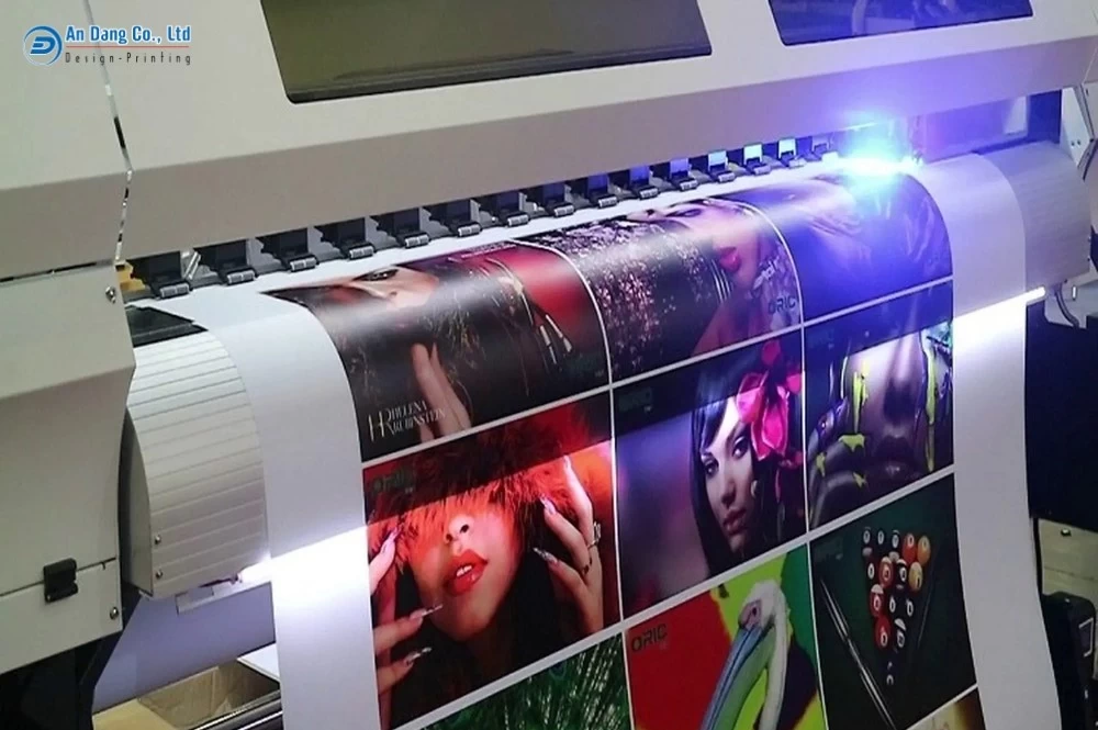 In UV cho ra ấn phẩm có hình ảnh sắc nét