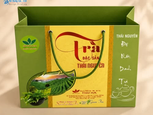 Túi giấy đựng trà Thái Nguyên