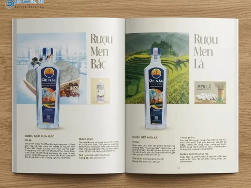 Catalogue giới thiệu sản phẩm rượu men