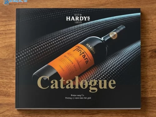 Mẫu catalogue rượu vang sang trọng, đẳng cấp