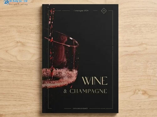 Mẫu catalogue rượu đẳng cấp giúp nâng tầm thương hiệu Annam Gourmet