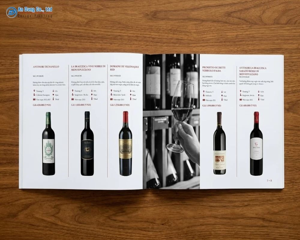 Catalogue cung cấp thông tin chi tiết về sản phẩm, hỗ trợ bán hàng hiệu quả