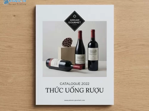 Mẫu catalogue rượu vang đẹp