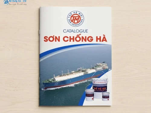 Mẫu catalogue sơn chống hà cho tàu biển